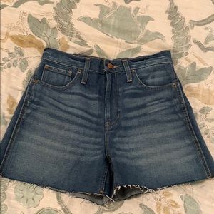 Madewell denim shorts